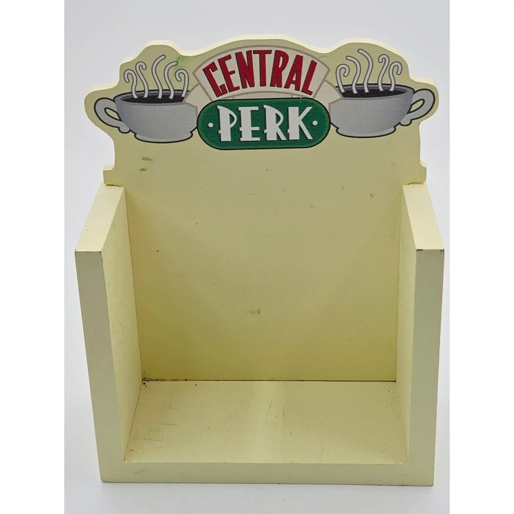 Friends TV Show Central Perk Wooden Perpetual Block Calendar Desktop Decor s21